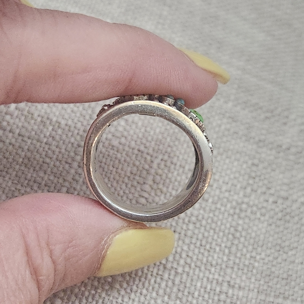 Studio Barse Silver Ring With Multi Stone Accents - image 4